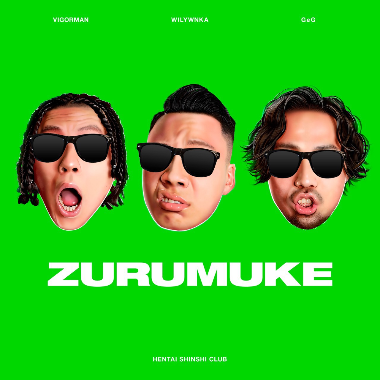 変態紳士クラブ ZURUMUKE アナログレコード 日本語ラップ ALBUM］変態紳士クラブ – ZURUMUKE